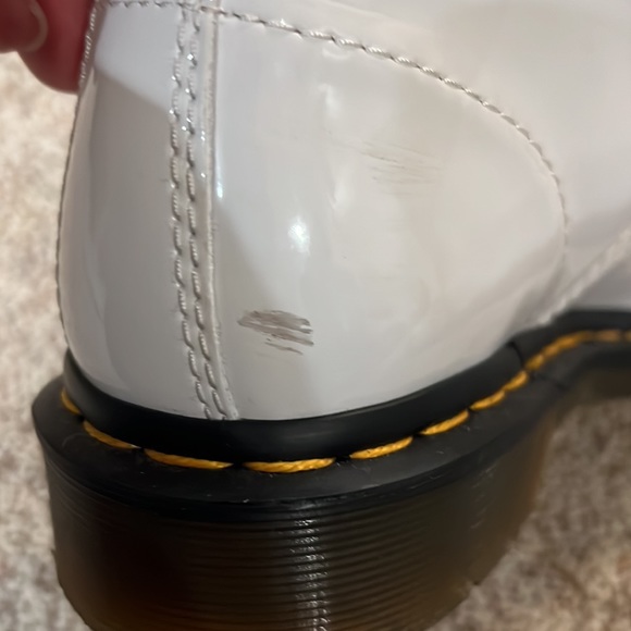 Doc Marten white tall boots - Picture 4 of 6